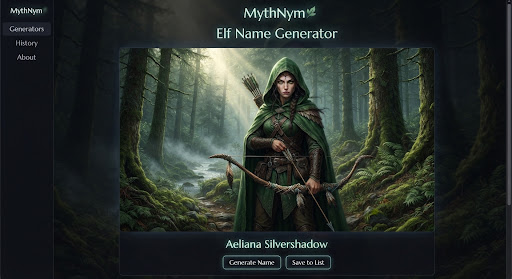 Wood Elf ranger with composite bow