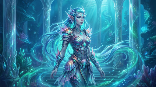 Kaelis Wavewhisper - Sea Elf Tide Singer